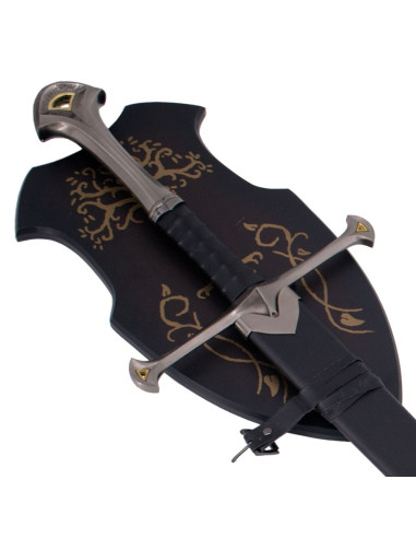 Fantastica Spada con fodero e supporto, 135 cm.