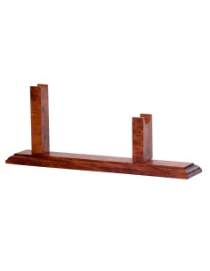 Supporto in legno per revolver