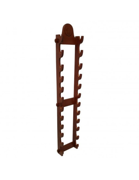 Espositore di 12 pistole da appendere al muro