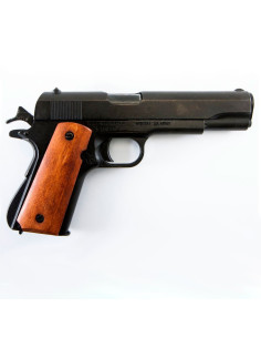 Pistola automatica M1911A1, manici in legno scuro, USA 1911 2