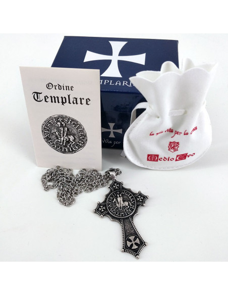 Ciondolo Croce Cavalieri del Tempio