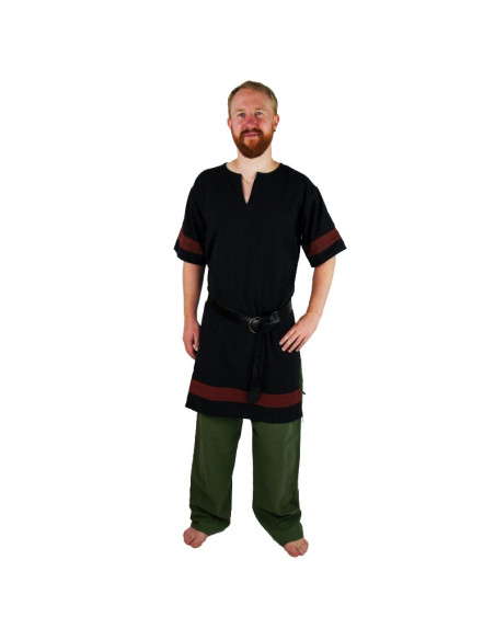 Tunica romana nera-rossa