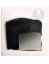 cappello medievale berretto nero