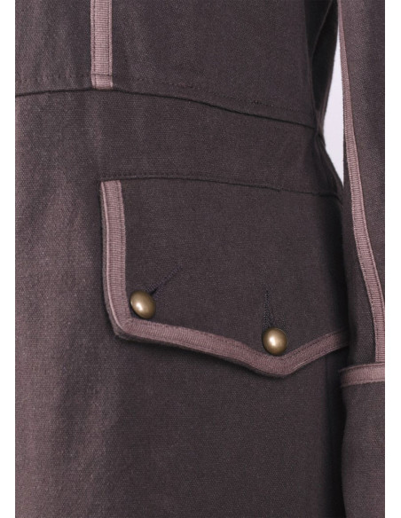 Giacca da pirata di Barbanera marrone