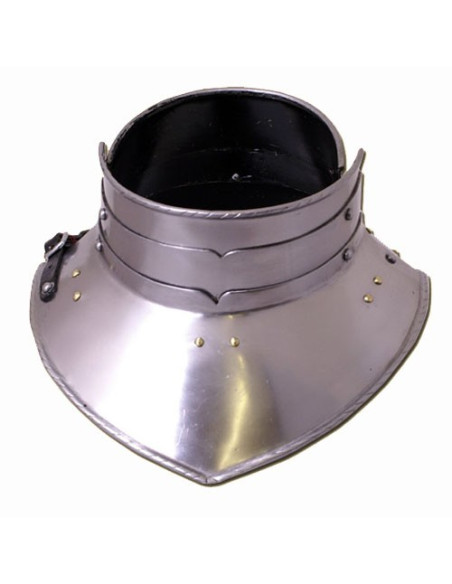 Gorgiera francese regolabile del XIII secolo