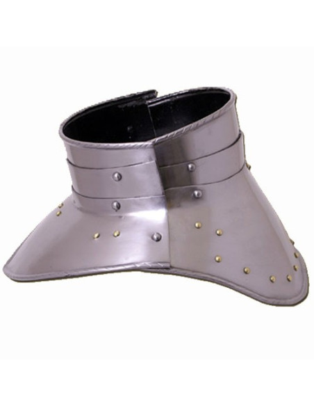 Gorgiera francese regolabile del XIII secolo