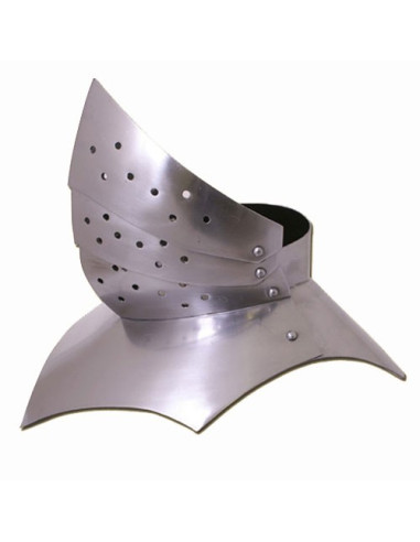 Gorgiera gotica regolabile del XV secolo