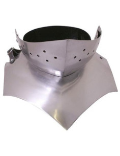 Gorgiera gotica regolabile del XV secolo