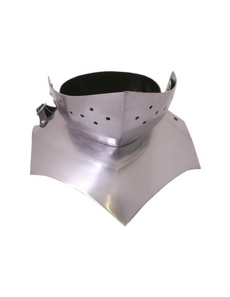 Gorgiera gotica regolabile del XV secolo