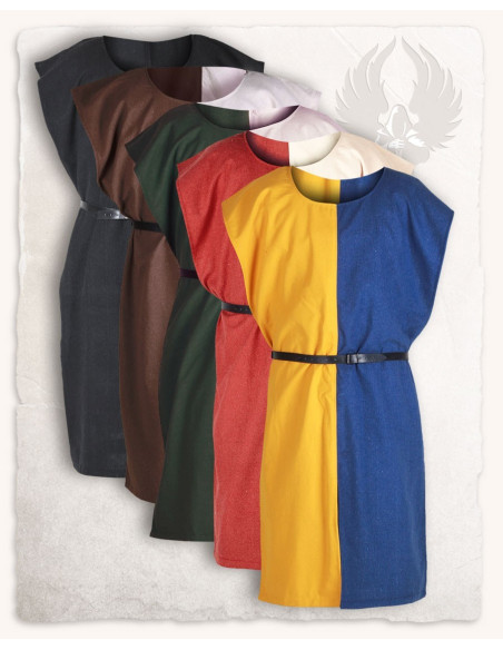 Sopravveste medievale Ignaz, Rosso-Crema