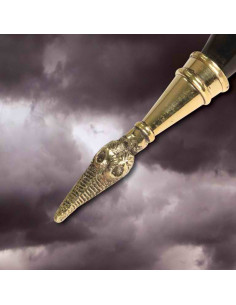 Corno vichingo senza foro, 36 cm.