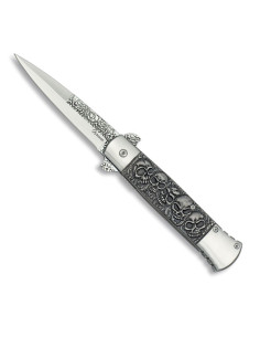 Coltello Skulls con apertura assistita