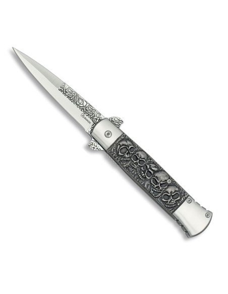 Coltello Skulls con apertura assistita