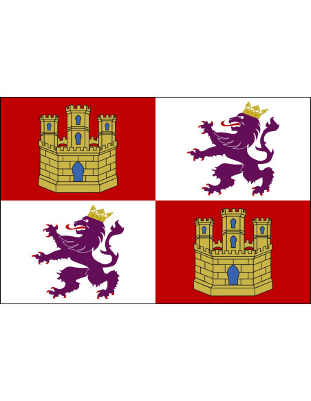 Bandiera Castilla y León (per uso esterno)