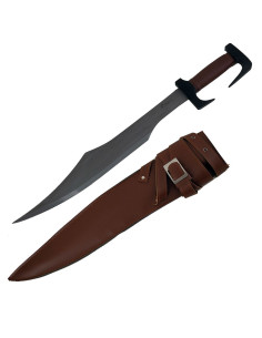 Spada spartana con fodero e cintura