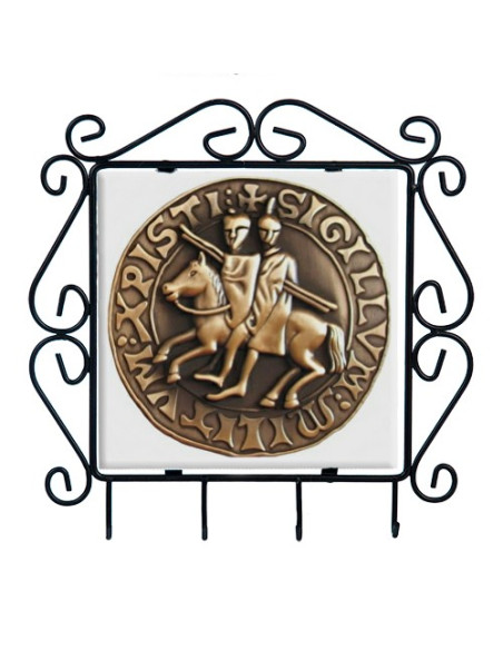 Appendichiavi forgiato Cavalieri Templari
