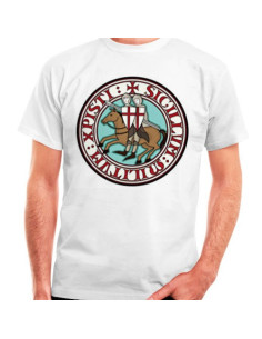 T-shirt Cavalieri Templari, manica corta