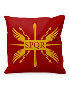Antico Cuscino Romano Repubblica, SPQR
