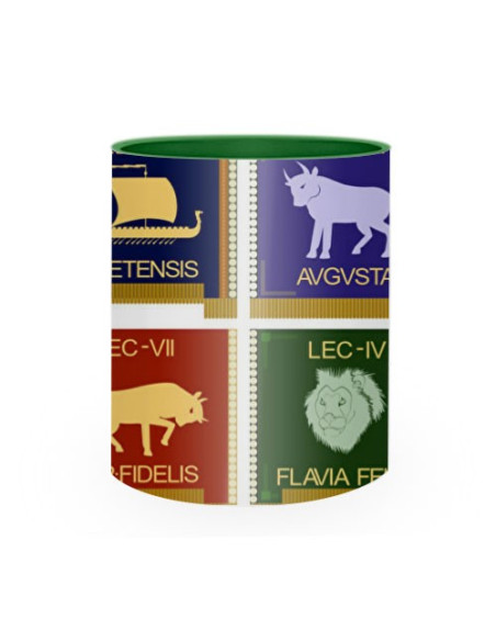 Tazza in ceramica Legioni romane