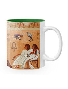 Tazza in ceramica Faraoni e divinità egizie 2