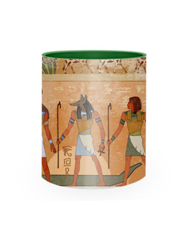 Tazza in ceramica Faraoni e divinità egizie
