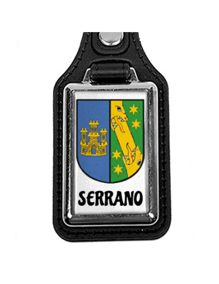 Portachiavi metallico personalizzato con 1 Cognome