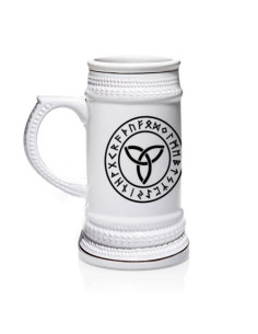 Boccale di birra celtico Triquetra
