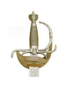 Carlos III Spada d'oro con incisioni