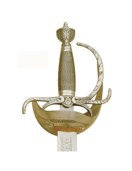 Carlos III Spada d'oro con incisioni Carlos III Spada d'oro con incisioni