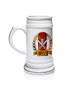 Boccale di birra della legione romana