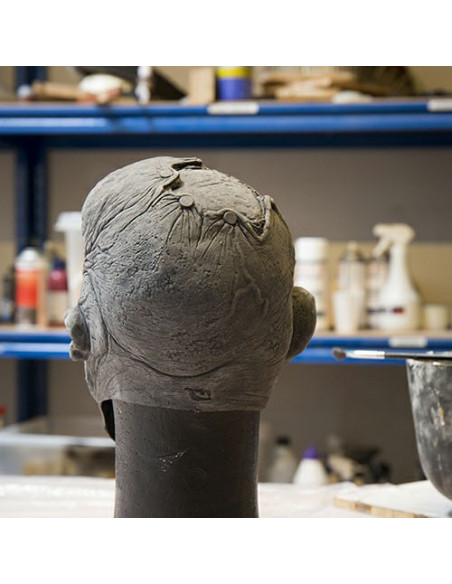 Maschera testa umana mutante (59-61 cm.)