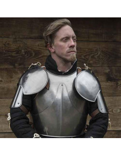 Coppia di spalline da soldato medievale