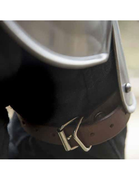 Coppia di spalline da soldato medievale