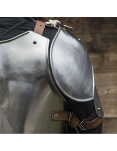 Coppia di spalline da soldato medievale