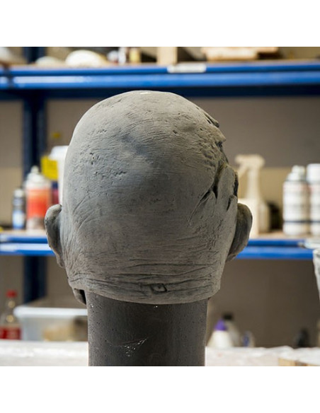 Maschera zombie mezza testa (57-59 cm.)