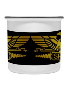 Coppa d'epoca in ottone smaltato Roman Legion SPQR 2