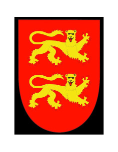 Bandiera medievale Ricardo Corazón de León