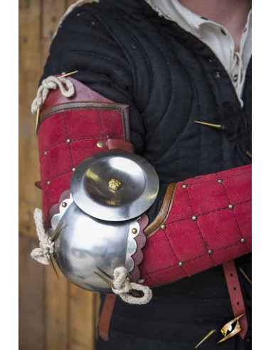 Protezione completa del braccio Paladin, rosso