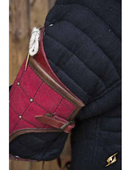 Protezione completa del braccio Paladin, rosso