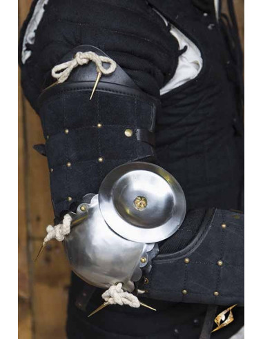 Protezione completa del braccio Paladin, nera