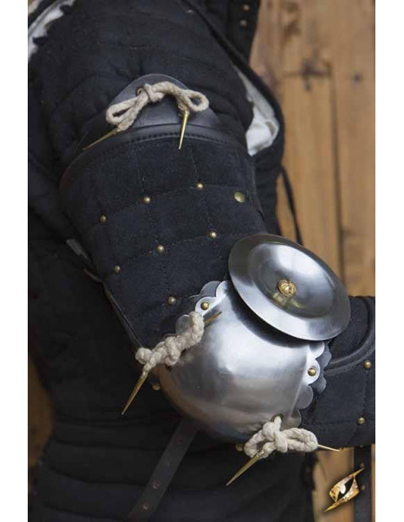 Protezione completa del braccio Paladin, nera