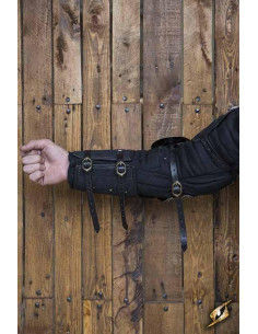 Protezione completa del braccio Paladin, nera