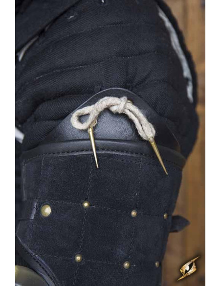 Protezione completa del braccio Paladin, nera