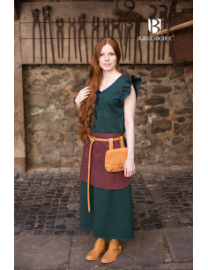 Abito Medievale Donna Agga Verde