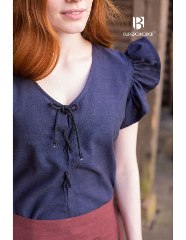 Abito Medievale Donna Agga Blu