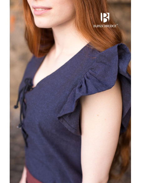 Abito Medievale Donna Agga Blu