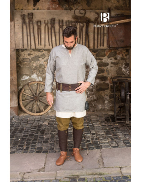 Tunica medievale Lodin, grigio