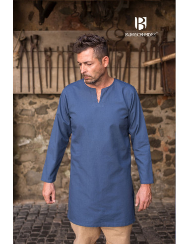 Tunica medievale Leif, blu