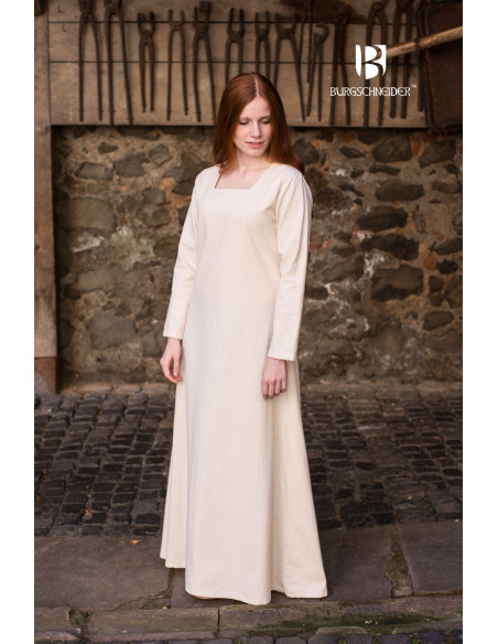Tunica medievale Johanna manica lunga