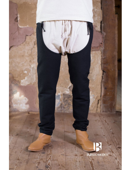Pantaloni medievali Brandolf, neri